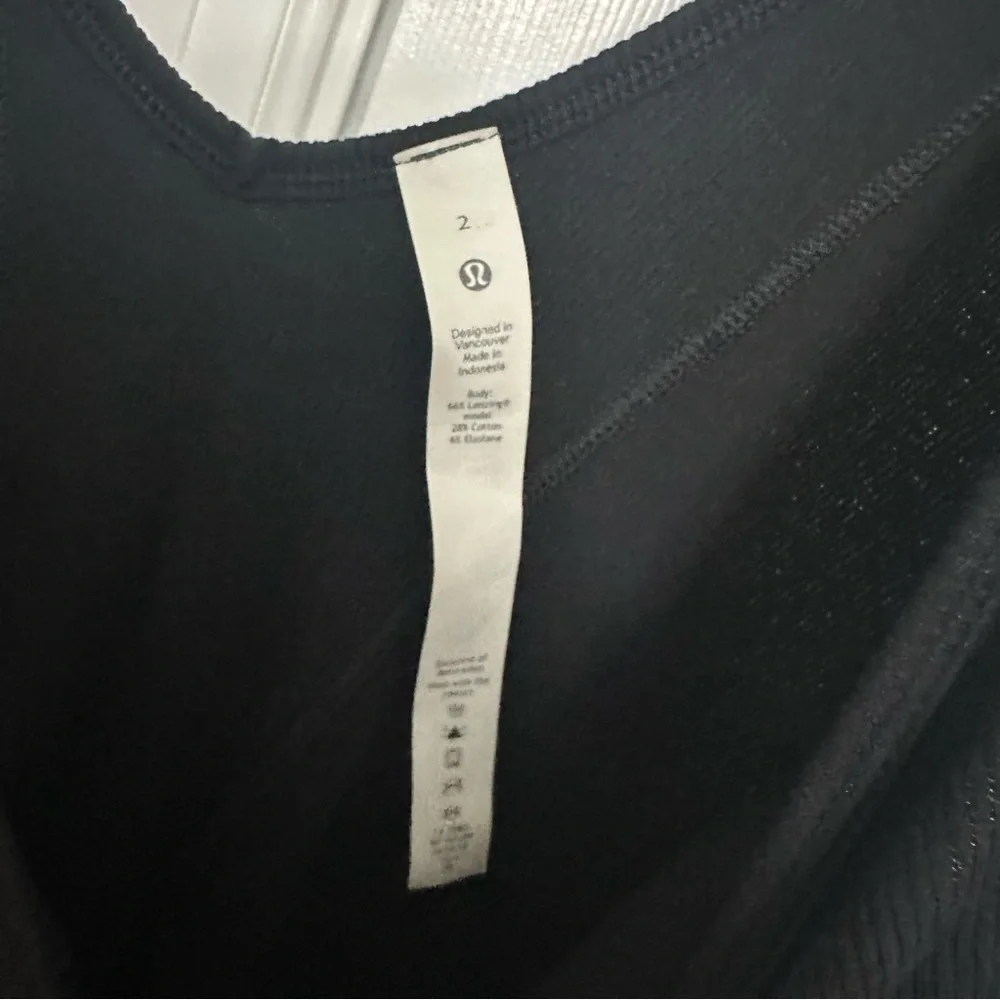 Lululemon Mini Dress Sleeveless Scoop Neck